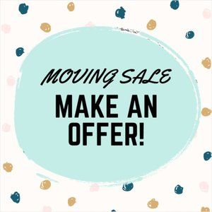 MOVING SALE! CLOSET CLEAR OUT!
